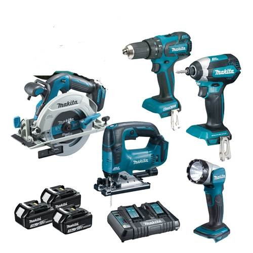 Makita 5 Piece Brushless Kit | Toolden