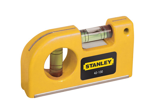 Stanley STA042130 Magnetic Horizontal / Vertical Pocket Level | Toolden