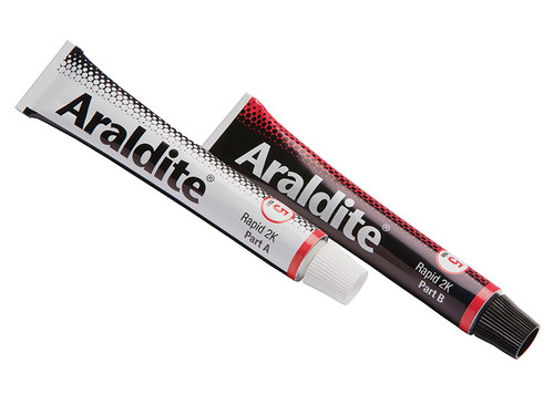 Araldite® ARA400005 Rapid Epoxy 2 x 15ml Tubes | Toolden