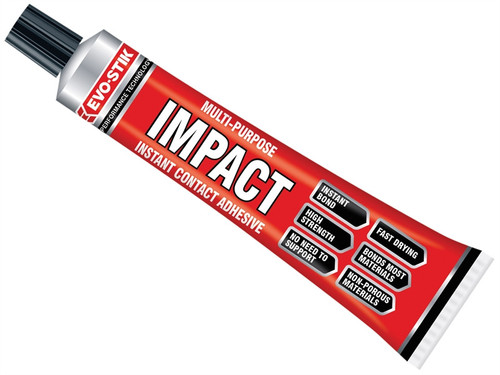 Evo-Stik EVOIMPS Impact Adhesive Small Tube 30g | Toolden