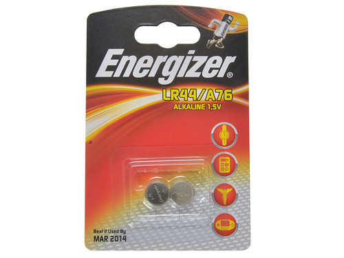 Energizer® ENGLR44B2 LR44 Coin Alkaline Batteries Pack of 2 | Toolden