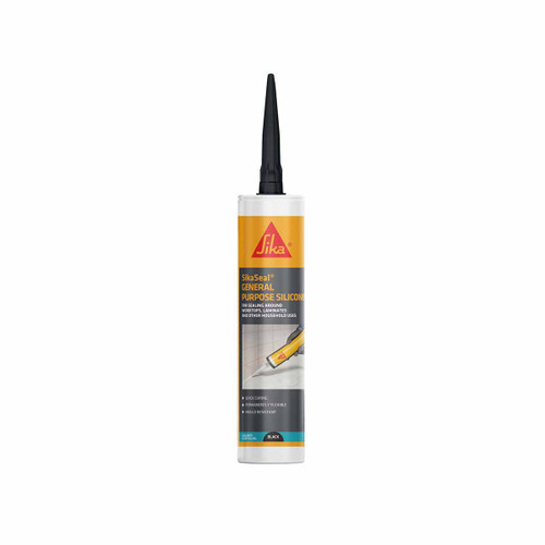 Sika® SikaSeal® General Purpose Silicone 280ml (Black)