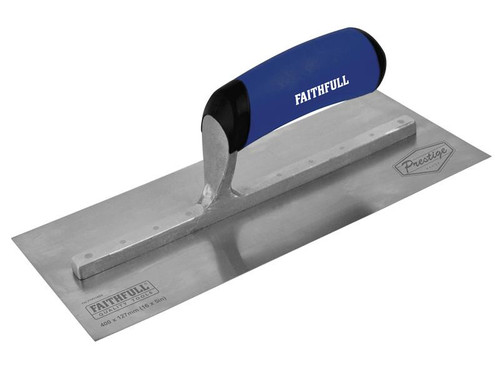 Faithfull FAIPTPT16SS Prestige Plastering Trowel 400 x 125mm (16 x 5in) | Toolden