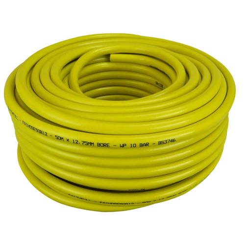 Faithfull FAIHOSE50B12 Heavy-Duty Reinforced Builders Hose 50m 12.5mm (1/2in) Diameter