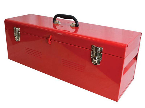 Faithfull FAITBHDC26N Metal Heavy-Duty Toolbox & Tote Tray 26in | Toolden