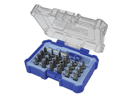 Faithfull FAISBSET25S Quick Change S2 Security Bit Set  25 Piece | Toolden