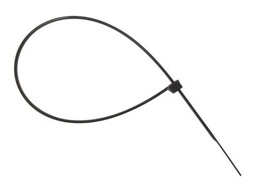 ForgeFix FORCT300B Cable Tie Black 4.8 x 300mm (Bag 100) | Toolden