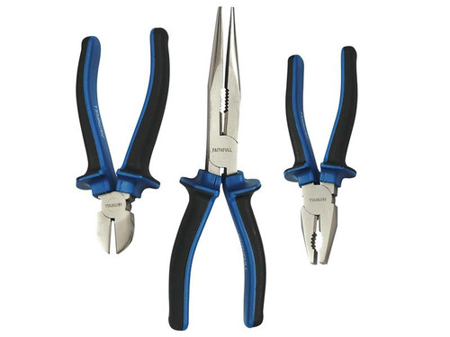 Faithfull FAIPLSET3LN Handyman Pliers Set^ 3 Piece | Toolden