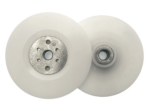 Flexipads World Class FLE20210 Angle Grinder Pad White 125mm (5in) M14 | Toolden