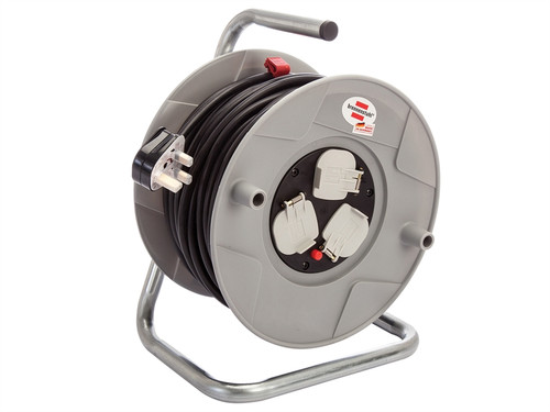 Brennenstuhl BREAK26050 Cable Reel 50 Metre 13 Amp 240 Volt | Toolden