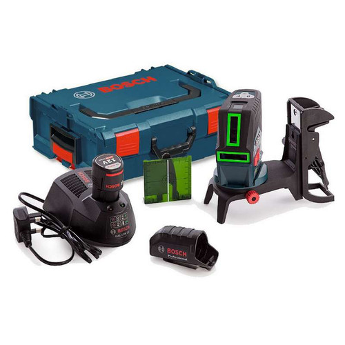 Bosch BSHGCL250GAV GCL 2-50CG Combi Laser Set 12 Volt 2 x 2.0Ah Li-Ion | Toolden