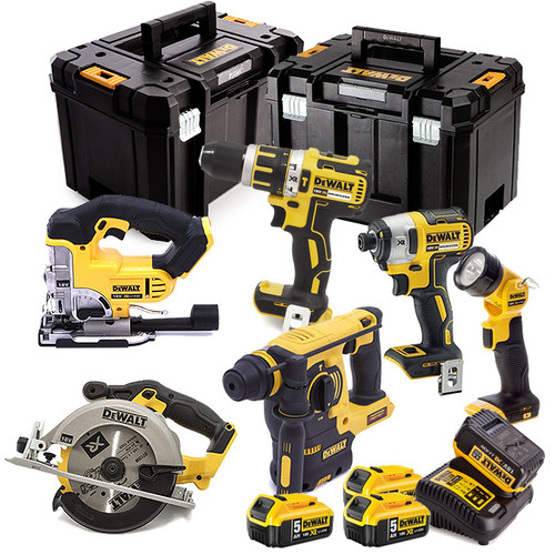 Dewalt DCK699P4T 6 Piece Cordless Kit 4 X 5.0AH Batteries