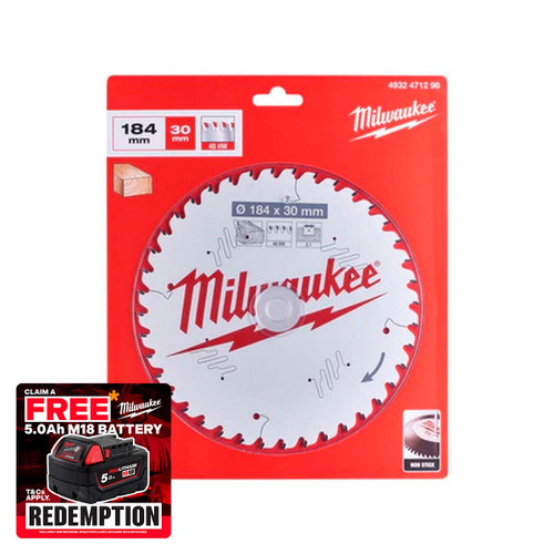 Milwaukee 4932471298 TCT Circular Saw Blade