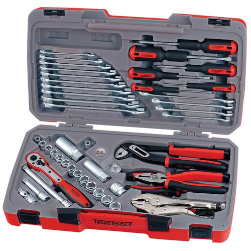 Teng T3848 3/8in Drive 48 Pieces Socket and Tool Set