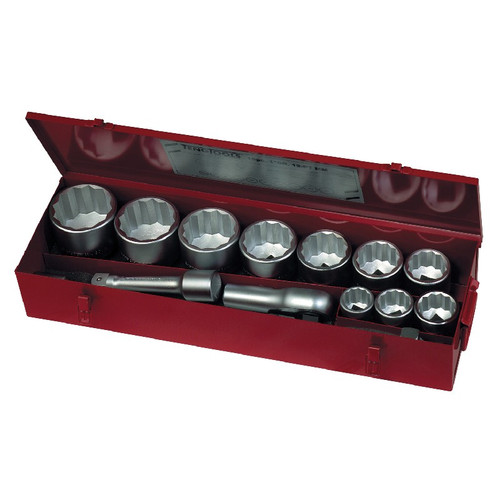 Teng Tools M1115MM 15 Piece 1 inch Drive 12 Point Metric Socket Set