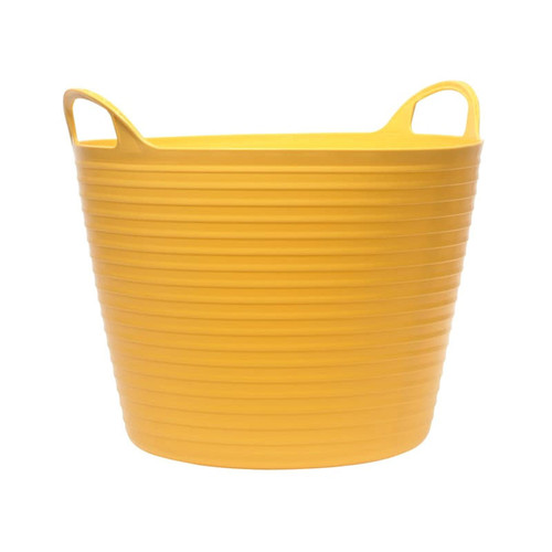 Faithfull FAIFLEX60Y Heavy-Duty Polyethylene Flex Tub Yellow 60L