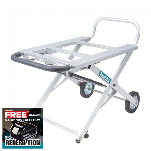 Makita 194093-8 Adjustable Portable Table Saw Stand with Wheels for 2704