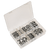 Sealey AB011DS Bonded Seal (Dowty Seal) Assortment 84pc - BSP
