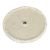 Sealey BG200BW Buffing Wheel 200 x 16mm 16mm Bore Fine
