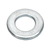 Sealey FWA1021 Flat Washer M10 x 21mm Form A Zinc DIN 125 Pack of 100
