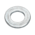 Sealey FWA1224 Flat Washer M12 x 24mm Form A Zinc DIN 125 Pack of 100