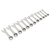 Sealey S0633 Stubby Ratchet Combination Spanner Set 12pc Metric