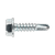 Sealey SDHX4819 Self Drilling Screw 4.8 x 19mm Hex Head Zinc DIN 7504K Pack of 100