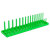 Sealey SH3815HV Socket Holder 3/8"Sq Drive 6-21mm Hi-Vis Green
