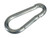 Faithfull FAICHFBS40 Fire Brigade Snap Hook 4mm Zinc Plated (Pack of 4)