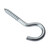 Screw Hook ZP 80 x 12Ga Bag 10 | Toolden