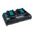 Makita DC18RD LXT Twin Port Rapid Charger with 4x BL1850B 5.0Ah Batteries