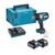 Makita TW001GD201 40V Max XGT 3/4" Brushless Impact Wrench with 2x 2.5Ah Battery