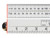Faithfull Folding Rule White ABS Plastic 1 Metre / 39in