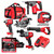 Milwaukee M18KIT2 18V Cordless 6 Piece Kit with 3x 5.0Ah Batteries