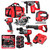Milwaukee M18KIT2 18V Cordless 6 Piece Kit with 3x 5.0Ah Batteries