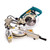  Makita LS0714LN/2 190mm Slide Compound Mitre Saw with Laser 1010W 240V