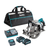 Makita RS002GD201 40V Max XGT Brushless 260mm Rear Handle Circular Saw with 2x 2.5Ah Batteries