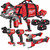 Milwaukee M18 FPP7A-503B 18V Fuel Cordless 7 Piece Kit with 3x 5.0Ah Batteries