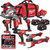 Milwaukee M18 FPP7A-503B 18V Fuel Cordless 7 Piece Kit with 3x 5.0Ah Batteries
