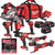 Milwaukee M18 FPP7A-503B 18V Fuel Cordless 7 Piece Kit with 3x 5.0Ah Batteries