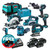 Makita LXT 18V Cordless 7 Piece Power Tool Kit with 4x 5.0Ah Batteries
