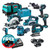 Makita MAKKIT7X33 LXT 18V Cordless 7 Piece Power Tool Kit with 3x 3.0Ah Batteries