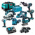 Makita LXT 18V Cordless 7 Piece Power Tool Kit with 4x 3.0Ah Batteries