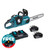 Makita DUC355PT2 Twin 18V LXT Brushless 350mm Chainsaw with 2x 5.0Ah Batteries