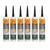 Sika® SikaSeal® General Purpose Silicone 280ml (Black) - 6 Pack