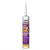 Everbuild Everflex 335WE Construction Silicone White 295ml (Pack of 6)