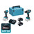 Makita DK0176G205 40V Max XGT Brushless Impact Driver & Drill Combo Kit with 2x 2.5Ah Batteries