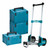 Makita 4-Piece Stackable Case Set with Trolley, 2 x Type 4 cases and 1 x Type 3 Case