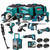 Makita 18V LXT Brushless 12 Piece Power Tool Kit with 4 x 5Ah Batteries