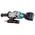 Makita GA005GD202 40V Max XGT 125mm Brushless Angle Grinder with 2 x 2.5Ah Batteries
